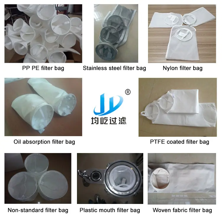  Stainless Steel 304/316L Multi-Bag Liquid Filter Housing for Water Treatment